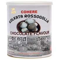 Cohere Authentic Royal Kolkata Rosogolla Chocolate Flavour - 20 Pcsm6g1 Kgm6g