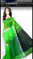 HANDLOOM COTTON MADHYAMONI SAREE6