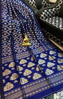 Linen Jamdani Saree8