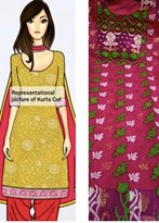 DHAKAI JAMDANI COTTON KURTI 4