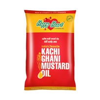 HAPPY HEART MUSTARD OIL  1 LTR. PP