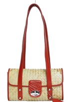 RED SITALPATI HANDBAG CT3772-3