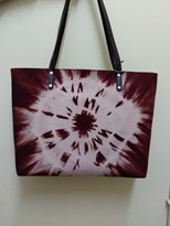 TIE N DYE FABRIC HAND BAG-2