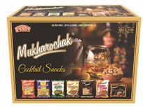 MUKHOROCHAK COCKTAIL SNACKS(COMBO PACK) 255 GMS