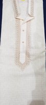 OFF WHITE COTTON PANJABI
