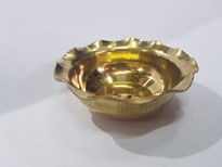 BELL METAL NAKSHA CHANDAN BATI- ORNAMENTAL SANDALWOOD PATE BOWL
