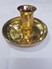 BELL METAL PRASAD THALA AND GLASS-SMALL