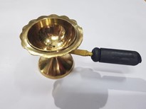 BRASS KARPOOR DAANI-CAMPHOR BURNER